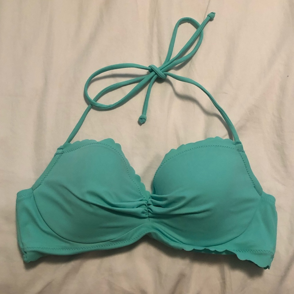 Teal Victoria Secret Bathing Suit Top